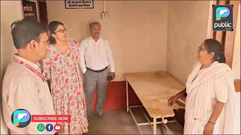 विविध आस्थापनांना भेटी : मुख्य कार्यकारी अधिकारी करनवालांचा धडाका !