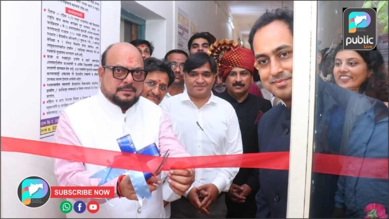 जिल्हास्तरीय मुख्यमंत्री सहाय्यता निधी कक्षाचे उद्घाटन पालकमंत्री गुलाबराव पाटील यांच्या हस्ते संपन्न