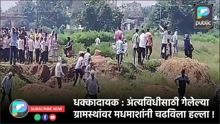 धक्कादायक : अंत्यविधीसाठी गेलेल्या ग्रामस्थांवर मधमाशांनी चढविला हल्ला !