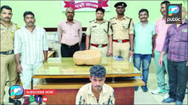 जळगाव रेल्वे स्थानकावर आढळला ८ किलो गांजा : एक अटकेत !
