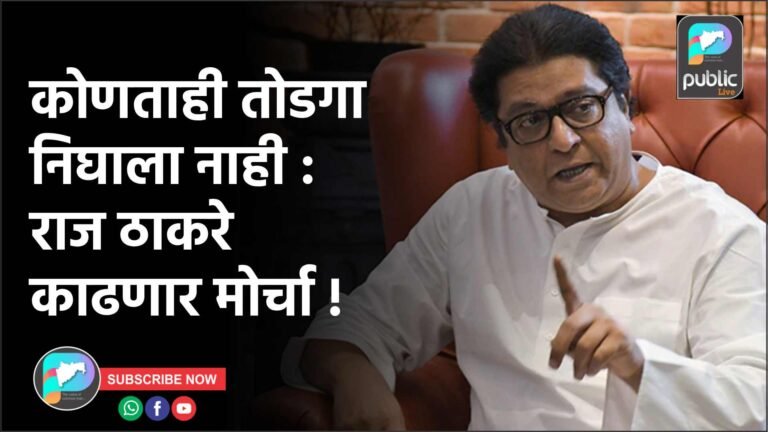 कोणताही तोडगा निघाला नाही : राज ठाकरे काढणार मोर्चा !