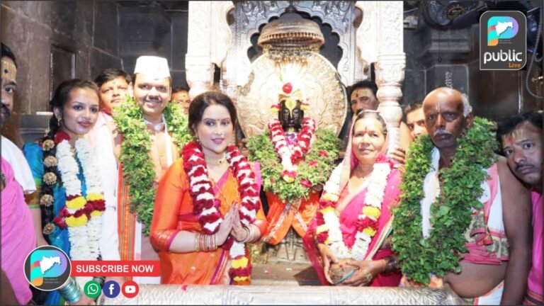 राज्यावरील संकटे दूर कर, सर्वांनाच सन्मार्गाने जगण्याची सुबुद्धी दे-मुख्यमंत्र्यांचे विठ्ठल चरणी साकडे